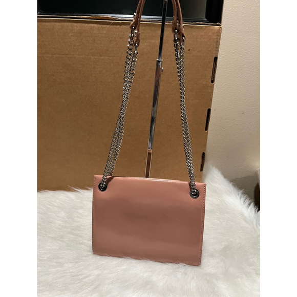 Thacker Gold leather convertible shoulder crossbody bag - Picture 4 of 9